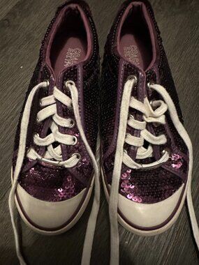 Rare Coach Purple Sequins Shoes